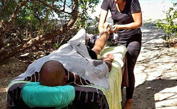 Journée détente & massage (duo) sur l'îlet Chevalier
