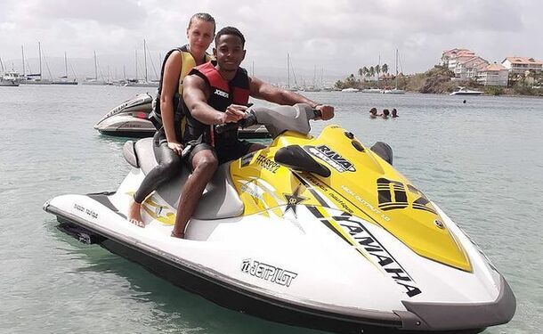 Le rocher du Diamant et ses alentours en jet ski