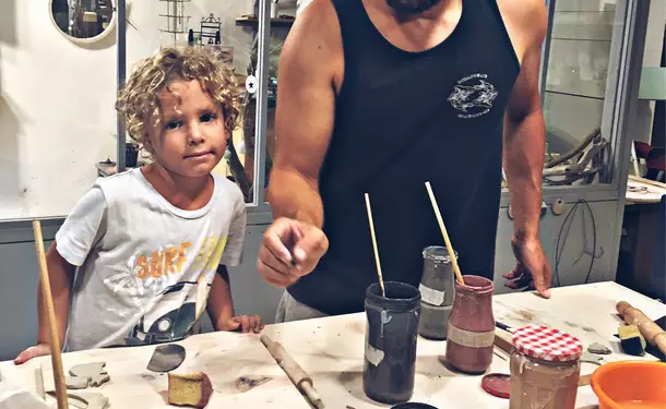 Atelier créatif de confection céramique