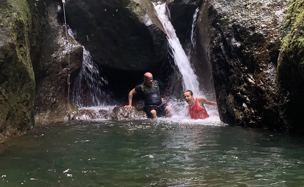 Rando Dlo - Randonnée et baignade à la cascade de l'Alma