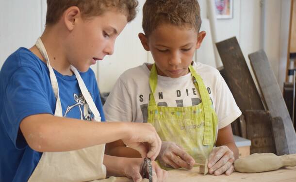 Atelier créatif de confection céramique